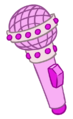 Pink Microphone Clicking on the Miss Piggy.