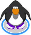 The Purple Sneakers in-game.