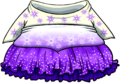 Snowy Sky Dress Secret item