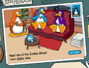 A postcard that Spike Hike sent to me during the Moderators Party to celebrate the 8 years of CP