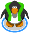 The Green Feather Boa in-game.