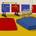Gymnastic Background