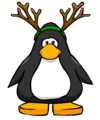 The Reindeer Antlers on a player card.