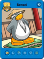 Sensei's player card.