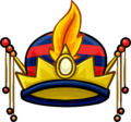 The Golden Feather Crown with the Feather Pin