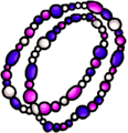 Purple Beaded Necklace