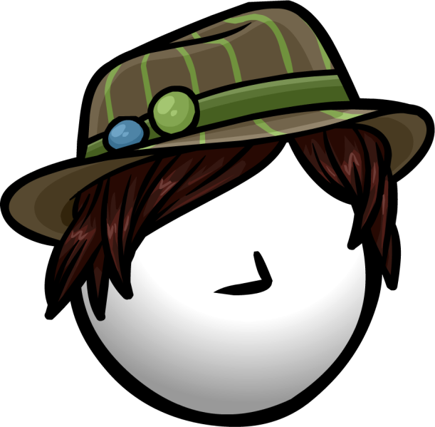 File:BrownStripeFedora.png