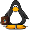The Card-Jitsu Carryall on a player card.