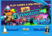 The extended party Login Screen.