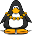 The Gold Chain on a player.