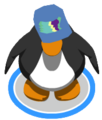 The Retro Cap in-game.