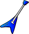 Blue Electric Guitar
