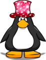 The Cosmic Star Hat on a player card.