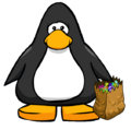 The Trick-or-Treat Bag on a player card.