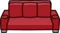 Red Designer Couch