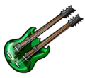 Double Necked Guitar