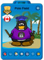 Polo Field's player card during Ultimate Jam.