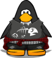 The Punk Fluffy Outfit on a player card.