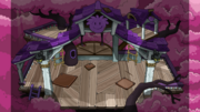 The Purple Puffle Tree House in-game.