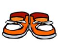 Orange Sneakers