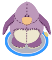 The Penguin Stuffie Costume in-game.