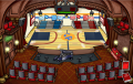 The stage during the Team Red vs Team Blue play