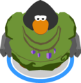 The Troll Costume in-game.
