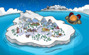 The Iceberg (with fireworks)