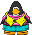 The Stand Out Outfit on a player card.