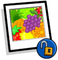 Fruit Frenzy background icon.