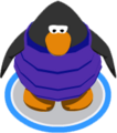 The Purple Carapace in-game.