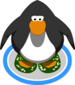 The Sparkly Emerald Shoes in-game.