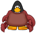 The Chet Costume on a player card.