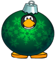The Evergreen Decoration on a player card.