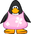 The Pink Swimsuit on a player card.
