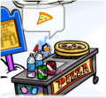 A pizza booth during The Fair 2010.