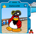 Someone cheating to get Rockhopper's clothing.
