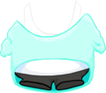 Baby Blue Shoulder Shirt