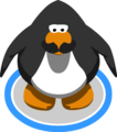 The Curly Mustache in-game.