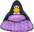 The Lavender Gown on a player card.