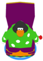 The Jack-in-the-Box Outfit in-game.
