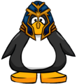 The Noble Helmet on a player card.