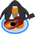 The Acoustic Sunburst Guitar in-game.