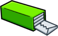 Bubble Gum, a type of puffle food in Club Penguin.