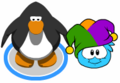 The Jester Hat seen in-game.