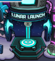 Lunar Launch game booth.