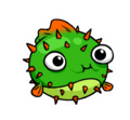 The Puffer Fish Pin.