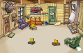 The fishing rod at the Ski Lodge.