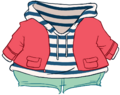 Striped Hoodie and Jacket