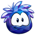 A Blue Crystal Puffle.